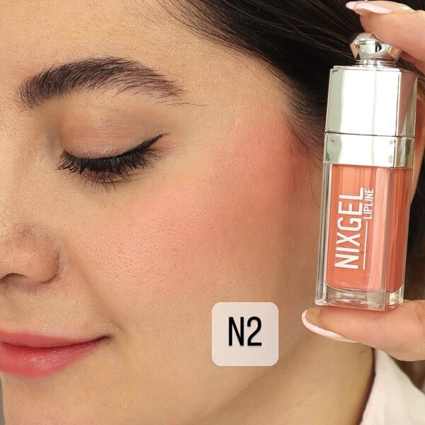 رژ گونه و لب مایع نیکس ژل رنگ N02