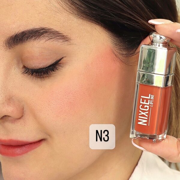 رژ گونه و لب مایع نیکس ژل رنگ N3