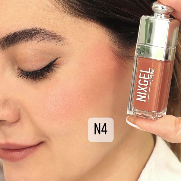 رژ گونه و لب مایع نیکس ژل رنگ N4