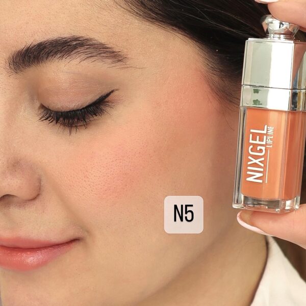 رژ گونه و لب مایع نیکس ژل رنگ N5