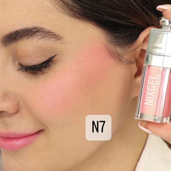 رژ گونه و لب مایع نیکس ژل رنگ N7