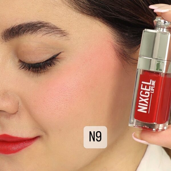 رژ گونه و لب مایع نیکس ژل رنگ N9