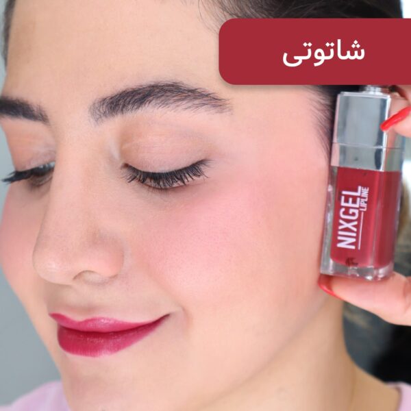 رژ گونه و لب مایع نیکس ژل ( سری Limited ) رنگ شاتوتی