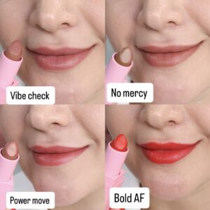 رژ لب جامد نیکس ژل - محصول آرایشی - عکس تست رنگ سری جدید